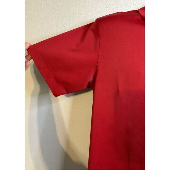 Iowa State Cyclones Nike Golf Polo Size Medium M Red - Picture 4 of 5